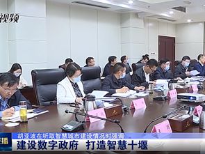 胡亞波在聽取智慧城(chéng)市建設情況時強調 建設數字政府 打造智慧十堰